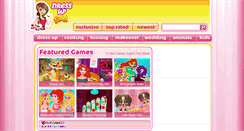 Desktop Screenshot of dressupgal.com
